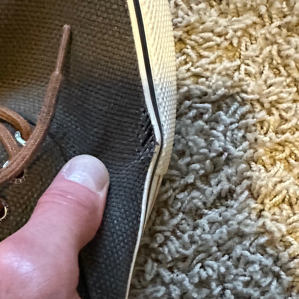Sperry Men's Casual Canvas Lace-Up Sneakers - Brown - Picture 5 of 5